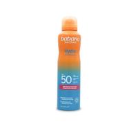 Babaria - Brume Corporelle Protecteur Solaire SPF 50 | Hydratation avec Exosomes | Facile à Appliquer | Résistant à l'eau | Absorption Rapide | Invisible | Haute Protection UVB, UVA | 200 ml