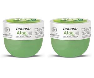 Babaria Crema Corporal en Gel Aloe Vera puro 100% 400ml (Lot de 2)
