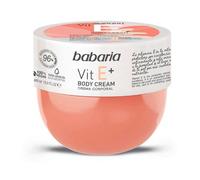 Babaria Crème corporelle Vitamine E hydratante antioxydante Peaux normales et sèches Végane 400 ml