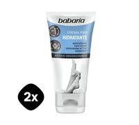 Babaria Crème Hydratante Réparatrice Pour Les Pieds Lot 2 x 150 ml