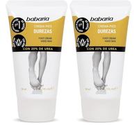 Babaria Crème Pieds Anti-Callosités | 20% Urée Karité | 150ml (Lot de 2)