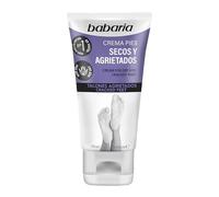 Babaria Crème Pieds Très Secs et Fissurés | Urée Aloe Vera | 125ml | Crème pieds secs et crevassés à l'Urée et Aloe Vera, hydratation intense 24h
