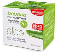 Babaria Crème pour le visage à l'aloe vera 50ml