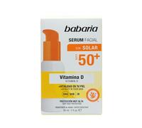 Babaria Sérum solaire visage illuminateur Vitamine D SPF50+ 30 ml