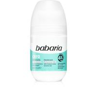 Babaria Deodorant Cero Déodorant Roll-On Sans Sels D'aluminium Pour Peaux Sensibles 50 Ml