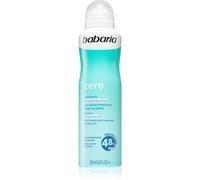 Babaria Deodorant Cero spray anti-transpirant pour peaux sensibles 200 ml
