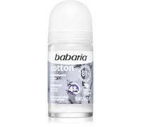 Babaria Deodorant Cotton anti-transpirant roll-on effet nourrissant 50 ml