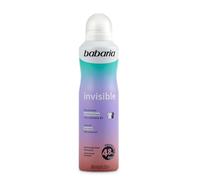 Babaria - Déodorant Femme et Homme en Spray Invisible| Sans alcool | Protège de la Transpiration 24h|Antitranspirant |Évite les Taches sur les Vêtements| Végétalien| 200ml