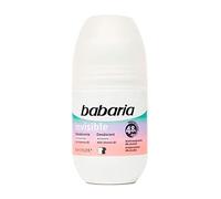 Babaria Déodorant Roll-on Invisible | Anti-Transpirant Niacinamide | 50ml | Déodorant roll-on invisible à la Niacinamide, aucune trace sur les vêtements
