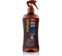 Babaria Huile solaire protectrice Spf6 à l'huile de carotte 300ml