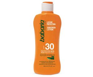 Babaria Lotion Solaire Protectrice à L´aloe Vera Pf30 200ml