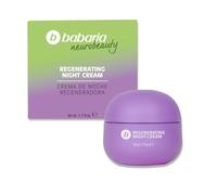 Babaria Neurobeauty - Crème de nuit régénérante - 50 ml - Pour homme et femme - Hydratante - 24 heures - Anti-âge - Peau sensible - Lavande apaisante - Texture légère - Soin de nuit