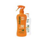 Babaria Protecteur Solaire Vaporisateur Spf50 200ml Coffret 2 Produits