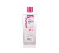 BABARIA Rosa MOSQUETA Agua DESMAQUILLANTE MICELAR 400ML, Rose Maquillage Eau DÉMAQUILLANT Mixte, Negro, Seulement