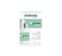Babaria - Sérum Visage Acide Glycolique | Renouvellement Cellulaire et Régénération Intensive | Unifie le Teint | Hydrate et Protège | Bisabolol, Gingembre et Vitamine E | 30 ml