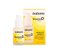 Babaria - Sérum Visage Vitamine D | Revitalise et Active les Récepteurs de Vitamine D | Antioxydant et Anti-âge | Hydratation Intense et Microbiote Équilibré | 30 ml
