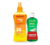 Babaria Sol Pack Spray Aqua UV SPF30 200 ml After Sun et Glace 100 ml