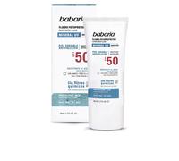 Babaria - Solar Mineral Uv Fluido Facil Fotoprotector Spf50 Babaria Créme Solaire 50 Ml