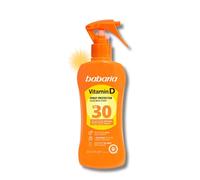 Babaria Spray Solaire Vitamine D SPF30 Crème Solaire 30 Corps 200ml Crème Solaire Vitamine D Protection Solaire Pistolet Protection Solaire 30 pour Tous Types de Peau