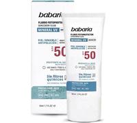 Babaria Sun Crème solaire minérale fluide Spf50 50ml