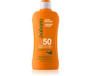 Babaria Sun Protective lait solaire waterproof SPF 50 200 ml