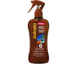 Babaria Zanahoria Aceite Spf6 Proteccion Baja 300ml
