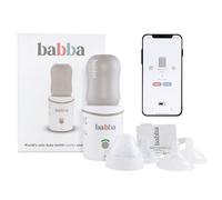 Babba Care Babba Refroidisseur et chauffe-biberon : refroidit et réchauffe rapidement le stockage du lait maternel, portable et facile à transporter, contrôle intelligent par application, tempérament