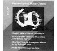 Babbitt - Electro Acoustic Music