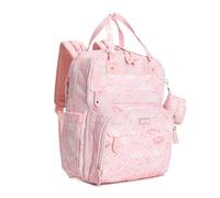 BabbleRoo Sac à Langer Bébé, Sac à Dos à Langer Grande Capacité Déperlant - 17 Poches, Tapis à Langer, Étui à Sucette Amovible, Sangles Poussette, Sac de Voyage Unisexe