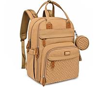 BabbleRoo Sac à Langer Bébé, Sac à Dos à Langer Grande Capacité Déperlant - 17 Poches, Tapis à Langer, Étui à Sucette Amovible, Sangles Poussette, Sac de Voyage Unisexe