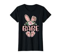 Babe Oreilles de Lapin Motif léopard T-Shirt