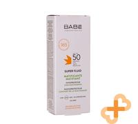 BABE Super Fluid SPF50 Crème solaire matifiante 50 ml émulsion protectrice pe...