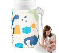 BabeBottle Warm Sleeve - Porte-bouteille En Cuir PU De 200 Ml, Housse Isolante Thermique, Manchon De Boisson Portable Pour Bouteille D'eau De Lait | Accessoire D'alimentation Pratique Pour lesActivit