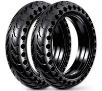BABEJIA 2 Pièces Pneu 50/75-6.1 Trottinette Electrique, Améliorez Votre Conduite avec Roues 8 1/2 x2 Tubeless, Pneu Plein 8.5x2.0 Compatible avec Wispeed T855 et Xiaomi M365/Pro 2/3/3 Lite, etc