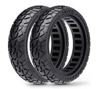 BABEJIA 2 Pièces Pneu 50/75-6.1 Trottinette Electrique, Améliorez Votre Conduite avec Roues 8 1/2 x2 Tubeless, Pneu Plein 8.5x2.0 Compatible avec Wispeed T855 et Xiaomi M365/Pro 2/3/3 Lite, etc