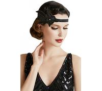 Babeyond années 1920 flapper Bandeau Cristal Great Gatsby Bandeau vintage 20S flapper Gatsby Accessoires