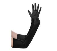 BABEYOND Gants Longs en Satin Gant de Soirée Opéra des Années 20 Longueur des Coudes Extensibles Classique pour Mariage