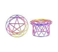 BABIBAOBEI 3. Bouchons de guidon de vélo en alliage résistant aux intempéries, embouts en métal robuste pour accessoires de vélo de montagne, pièces de cyclisme anodisées multicolores