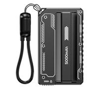 BABIBAOBEI Boîtier de rangement pour batterie interchangeable 21700 - Boîtier vide - Mécanisme éjectable rapide - Sans prise éjectable - Boîte de rangement