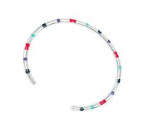 BABIBAOBEI Bracelet jonc contemporain en cuivre ouvert réglable pour les tenues tendance polyvalent, taille unique, Comme décrit