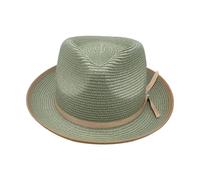 BABIBAOBEI Chapeau léger à bords roulés pour les voyages - Chapeau de mariage léger pour les événements en plein air, les vacances à la plage, les vacances - Taille réglable, b, taille unique