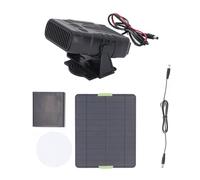 BABIBAOBEI Chauffage électrique solaire pour l'hiver, portable, camping, voiture, animal domestique, séchage pour poulailler, chien, chauffage solaire