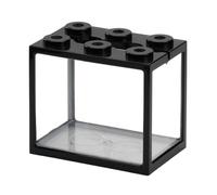 BABIBAOBEI Coffre-fort Bettas avec 6 compartiments, grande clarté, poissons élégants adaptés pour la décoration de la maison ou du bureau