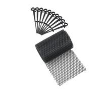 BABIBAOBEI Filet de protection pour gouttière de toit - Empêche l'encrassement - Durabilité par tous les temps - Facile à nettoyer - Design de protection de gouttière de jardin