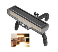 BABIBAOBEI Installation flexible en forme de pieuvre solaire pour grilles de jardin en acrylique ABS avec bras réglables