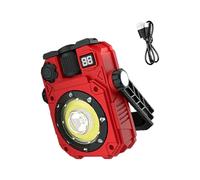 BABIBAOBEI Lampe torche de camping à énergie solaire avec lampe de poche rechargeable pour les urgences extérieures Lampe de travail rechargeable