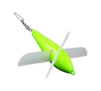 BABIBAOBEI Leurres de pêche multicolores en bois - Durabilité étendue - Améliore la capacité d'attraction des poissons pour des opérations simples - Améliore le taux de capture des appâts en bois