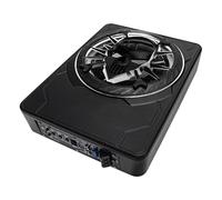 BABIBAOBEI Maître de conférences bas de 25,4 cm avec motif squelette lumineux et éclairage RVB dynamique, plan de montage facile, faible conférencier LED