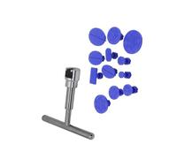 BABIBAOBEI Outil de débosselage automobile Aucune compétence particulière nécessite du métal et de la construction avec 12 tailles réglables d'extracteur de bosses en métal Kit de débosselage