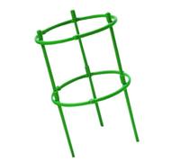 BABIBAOBEI Piquet de cage à plantes à 2 couches pour parterre surélevé multi-usage pour pots et jardins, piquets empilables verts